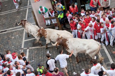 Pamplona san fermin Festivali