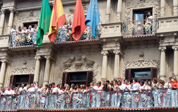 Fest des San Fermin in Pamplona — Stockfoto