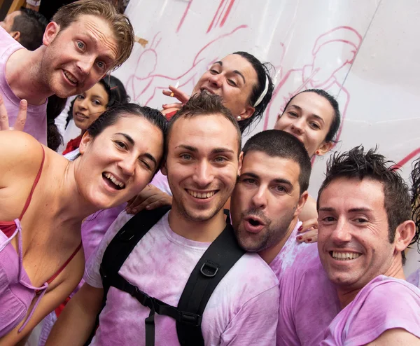 Festival van san fermin in pamplona — Stockfoto