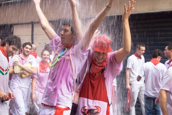 Festivalen i san fermin i pamplona — Stockfoto