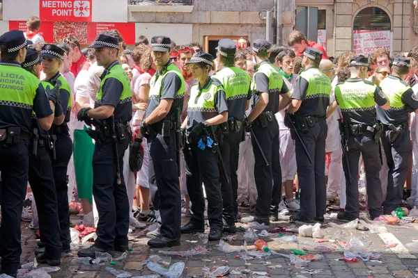 Festiwalu san fermin w Pampelunie — Zdjęcie stockowe