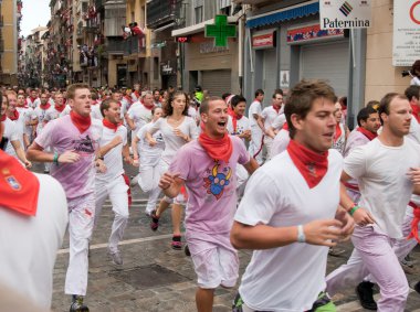 Pamplona san fermin Festivali