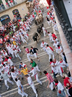 Pamplona san fermin Festivali