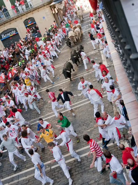 Φεστιβάλ του san fermin στην Παμπλόνα — Φωτογραφία Αρχείου