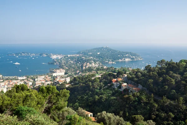 Utsikt över saint jean cap ferrat på franska Rivieran — Stockfoto