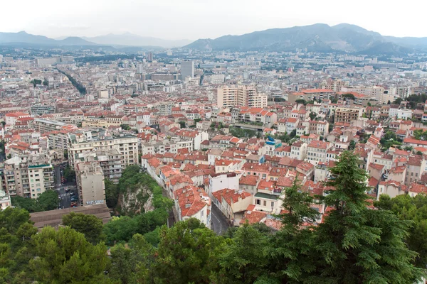 Kijk naar marseille, Frankrijk — Stockfoto