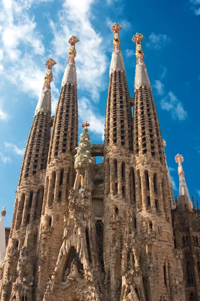 Barcelona'da Sagrada familia Tapınağı — Stok fotoğraf