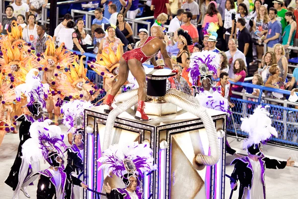 RIO DE JANEIRO - February 11: Performance of at the Carni — Stock Photo, Image