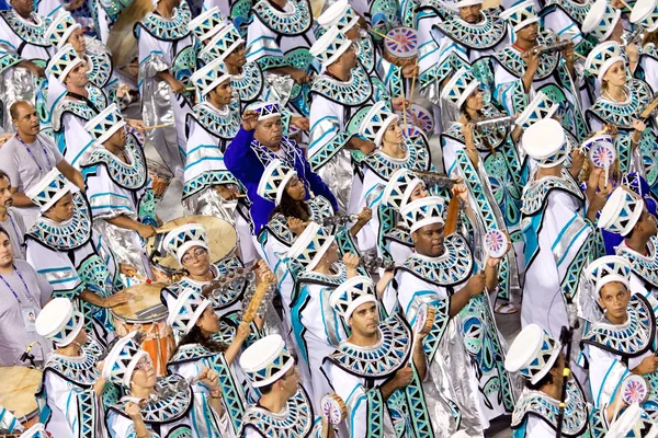 RIO DE JANEIRO - FEBRUARY 11: Performance of at carnival — Stock Photo, Image