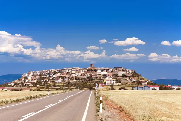 Miasto berdun, prowincji Aragonia, Hiszpania — Zdjęcie stockowe