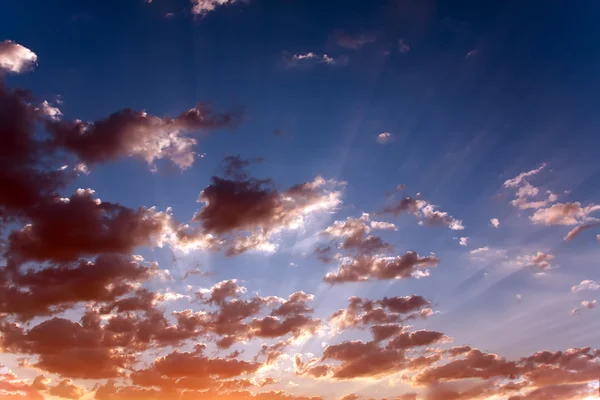 Beauty cloud scape and sky on morning — Stock Photo, Image