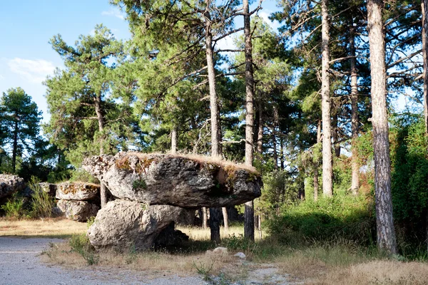 Taman Alam di provinsi Cuenca, Spanyol — Stok Foto