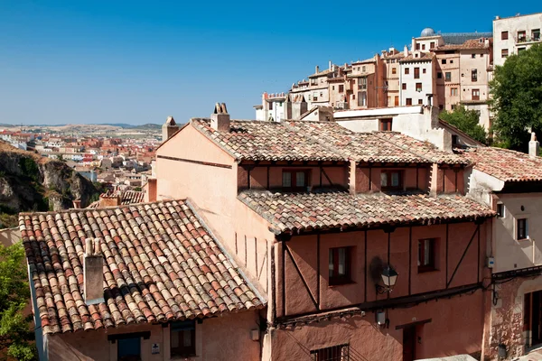 Cuenca şehir, il cuenca, castilla-la mancha, spa görünümü — Stok fotoğraf