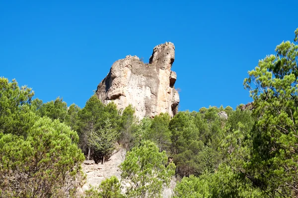 Klippen in der Nähe der Stadt Cuenca, Spanien Stockfoto