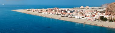 Mediterranean coast, city of Calahonda, Province of Almeria, Spa clipart