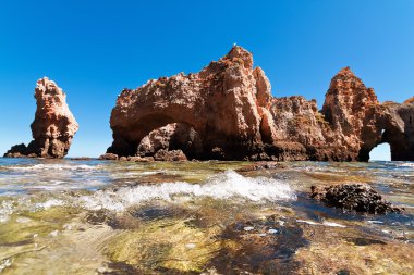 Sahil kayalıkları (Ponta da Piedade), Lagos, Portekiz