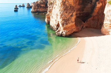 Sahil kayalıkları (Ponta da Piedade), Lagos, Portekiz