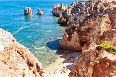 Sahil kayalıkları (Ponta da Piedade), Lagos, Portekiz