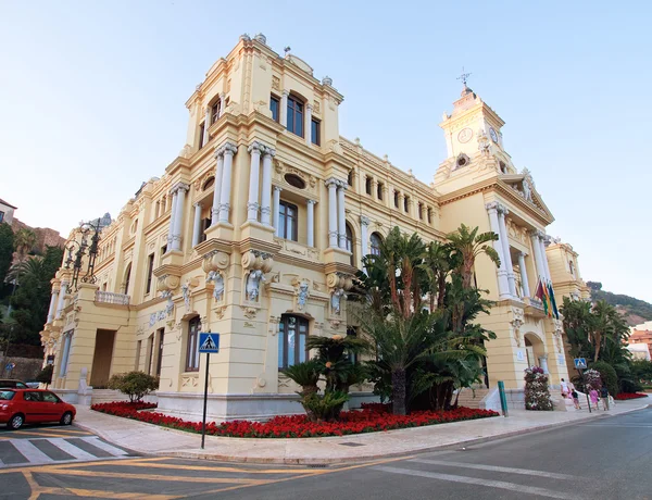 Stadhuis, malaga, Spanje — Stockfoto