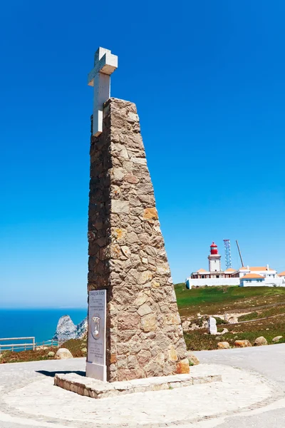 Cabo da roca (мис roca) Сінтрі, Португалія — стокове фото