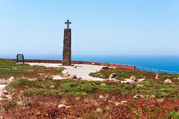 Cabo da roca (Przylądek roca) sintra, Portugalia — Zdjęcie stockowe