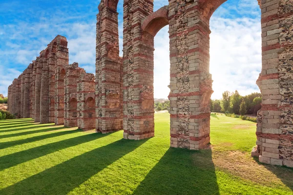 Aqueduc Los Milagros, Merida, Espagne — Photo