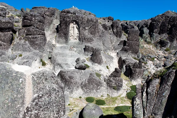 Pomnik senhora da estrela boa, Portugalia — Zdjęcie stockowe