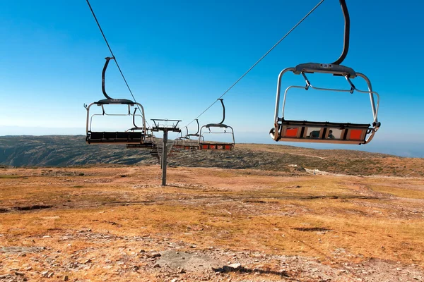 Linbanan i serra da estrela, portugal — Stockfoto