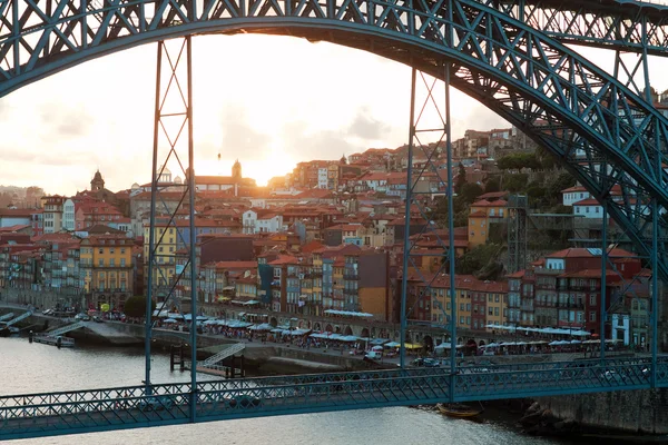 Γέφυρα dom louis, Πόρτο, Πορτογαλία — Φωτογραφία Αρχείου