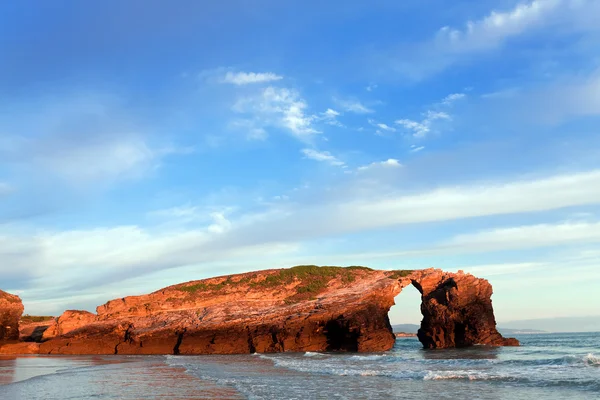 Strand van kathedralen, Galicië, Spanje — Stockfoto