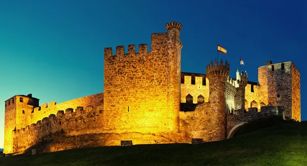 Templarium castle, Ponferrada, Santiago Road, Spain — Stock Photo, Image