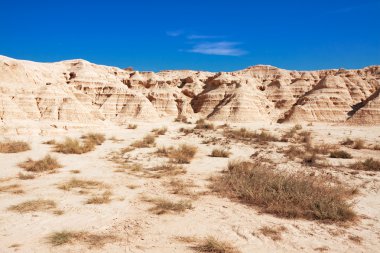 dağ castildetierra bardenas reales doğa parkı, navarra,