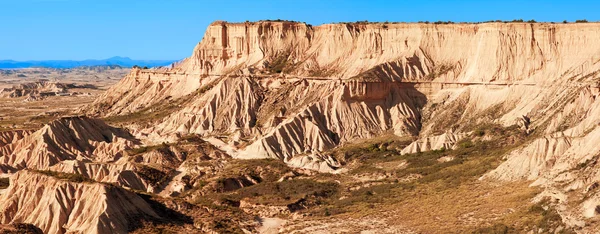 Montanha Castildetierra no Parque Natural Bardenas Reales, Navarra , — Fotografia de Stock