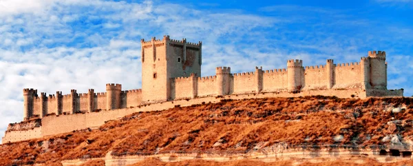 Castillo de Penafiel, Valladolid, España — Foto de Stock