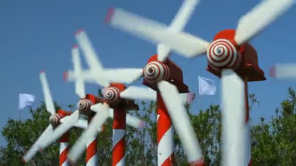 風車 — ストック動画