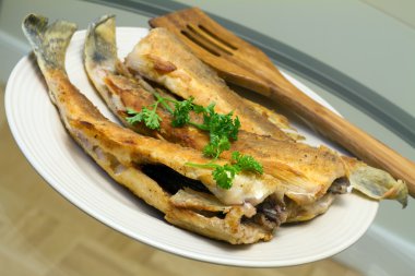 pike kızarmış levrek