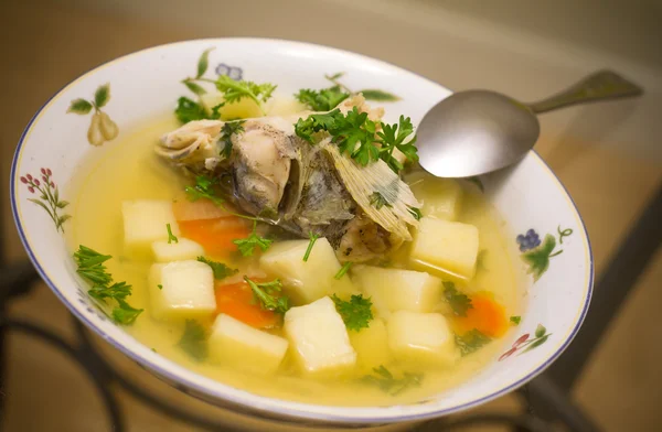 Russian fish soup — Stock Image Russian fish soup Stock Image