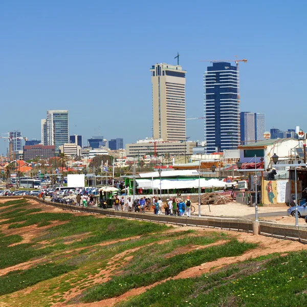 Tel-aviv strand — Stockfoto