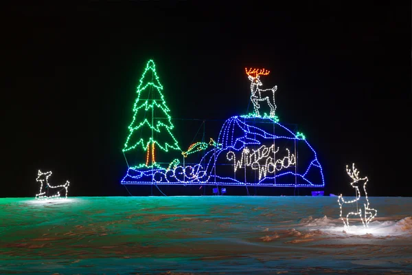 Luz de Natal — Fotografia de Stock