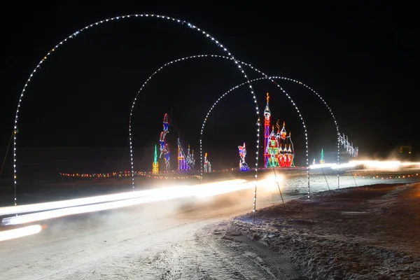 Luce di Natale — Foto Stock