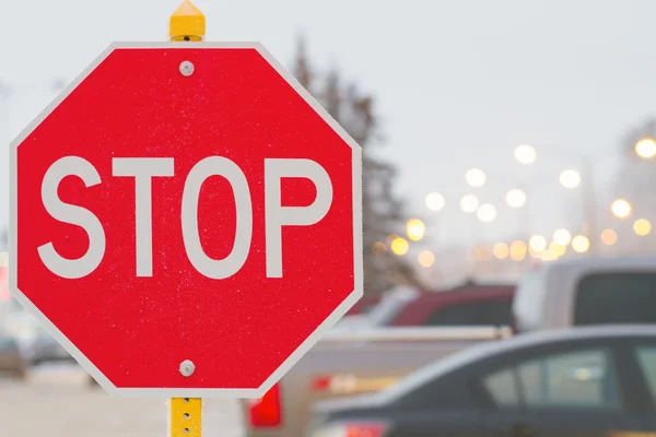 Stop sign — Stock Photo, Image