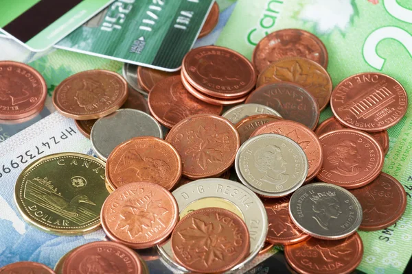 Canadian money — Stock Photo, Image