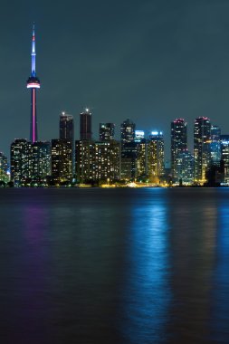 gece şehir Toronto