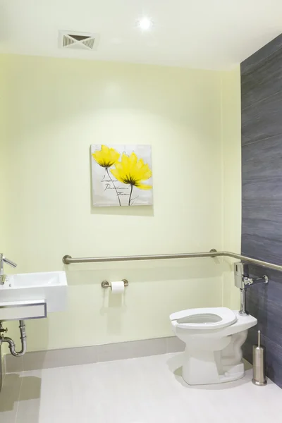 Дизайн интерьера туалета — стоковое фото