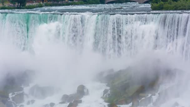 Niagarafälle vom Skylon Tower anzeigen. — Stockvideo