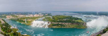 Amazing view of Niagara Falls clipart