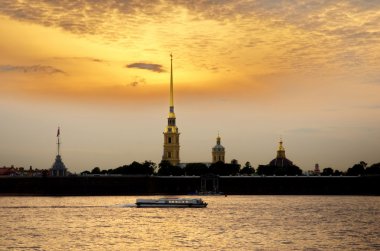 st.petersburg, Rusya'nın ünlü beyaz geceler.
