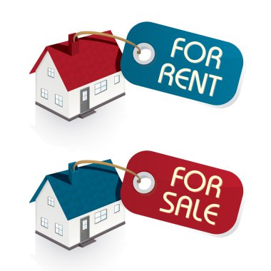 ev Satılık ve Kiralık Etiketler için
