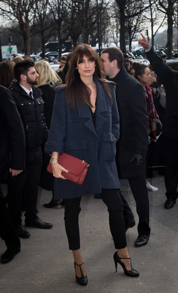 Caroline Maigret Llega Feria Chanel Como Parte Semana Moda París —  Fotos de Stock