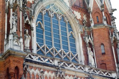 Krakow, Polonya eski bir kilise bir parçası